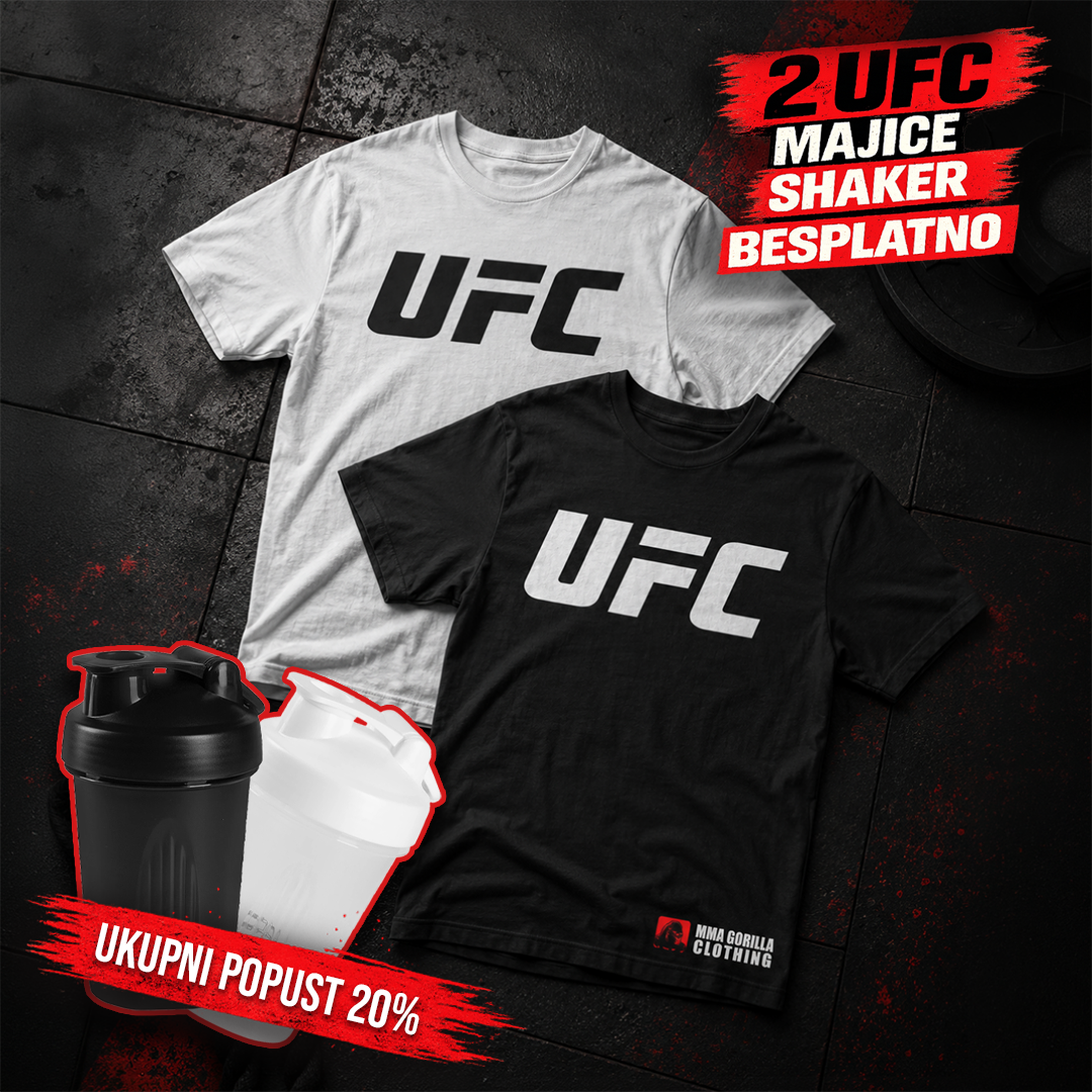 UFC Classic Majica + Shaker Bundle