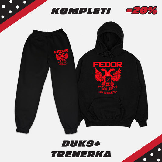 Fedor Emelianenko - The Last Emperor Komplet Duks + Trenerka