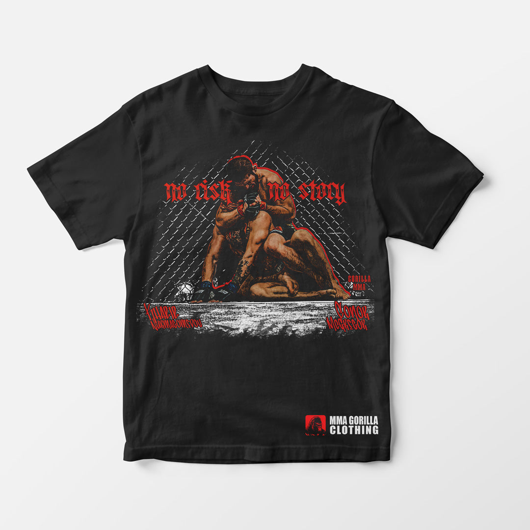 McGregor Vs Khabib - No Risk No Story Majica